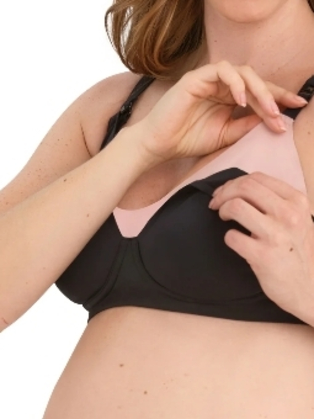 Joyspun Maternity Nursing Bonded Bra Black Not Padded No Underwire